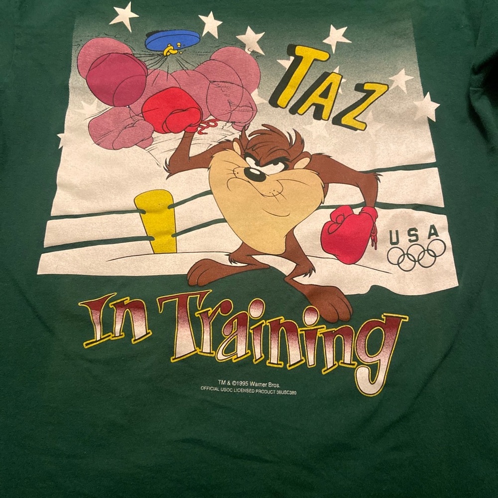 Vintage Taz in training Tshirt